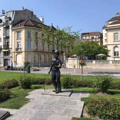 Photo de Statue de Charlie Chaplin