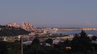 Vue imprenable sur Seattle 