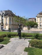 Statue de Charlie Chaplin