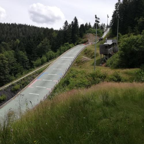 Tremplin de saut à ski