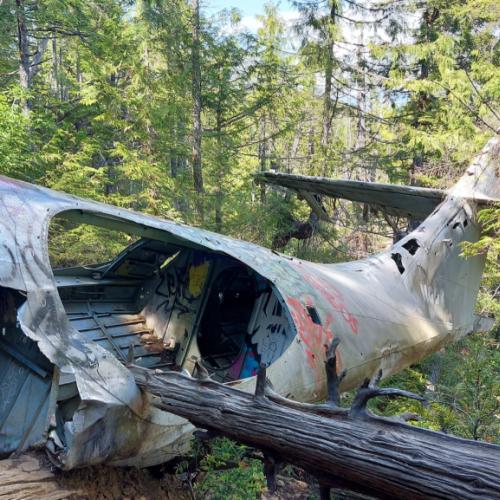 Photo de Crash d'un avion (Catalina)